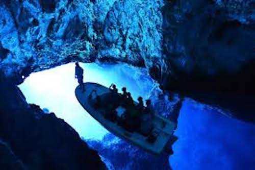 blue cave private tour - boat trip from split