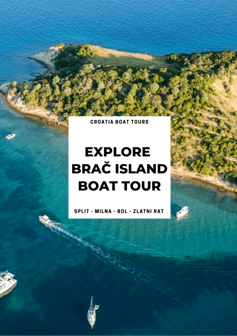 Split to Brač Private Boat Tour & Zlatni Rat Beach | Croatia Private Tours