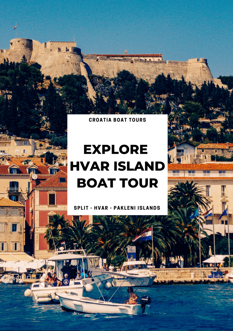 Split to Hvar Private Boat Tour & Pakleni Islands | Croatia Private Tours