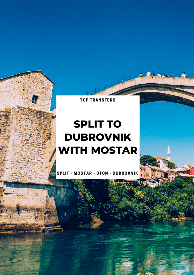 Transfer from Split to Dubrovnik via Mostar Town | Croatia Private Tours